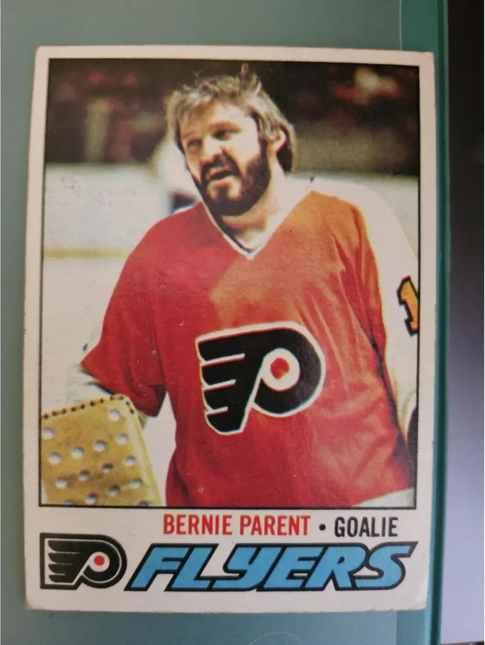 1977-78 Topps Hockey Card # 65 Bernie Parent (HOF) - Flyers (EX) - Picture 1 of 2